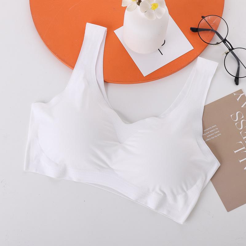 Shangpin Anxin Seamless Wireless Plus Size Sleep Sports Bra