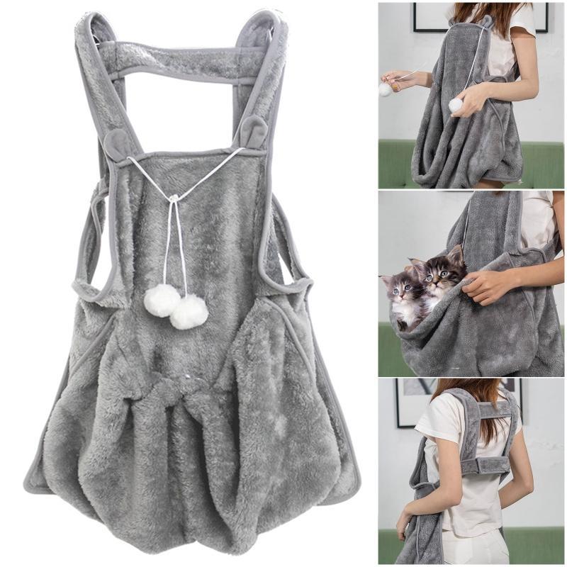 for Cat Sleeping Bag Pet Kitten Holding Apron Hand-free Pet for Carrier with Pocket for Kitten Puppy Sma top sale