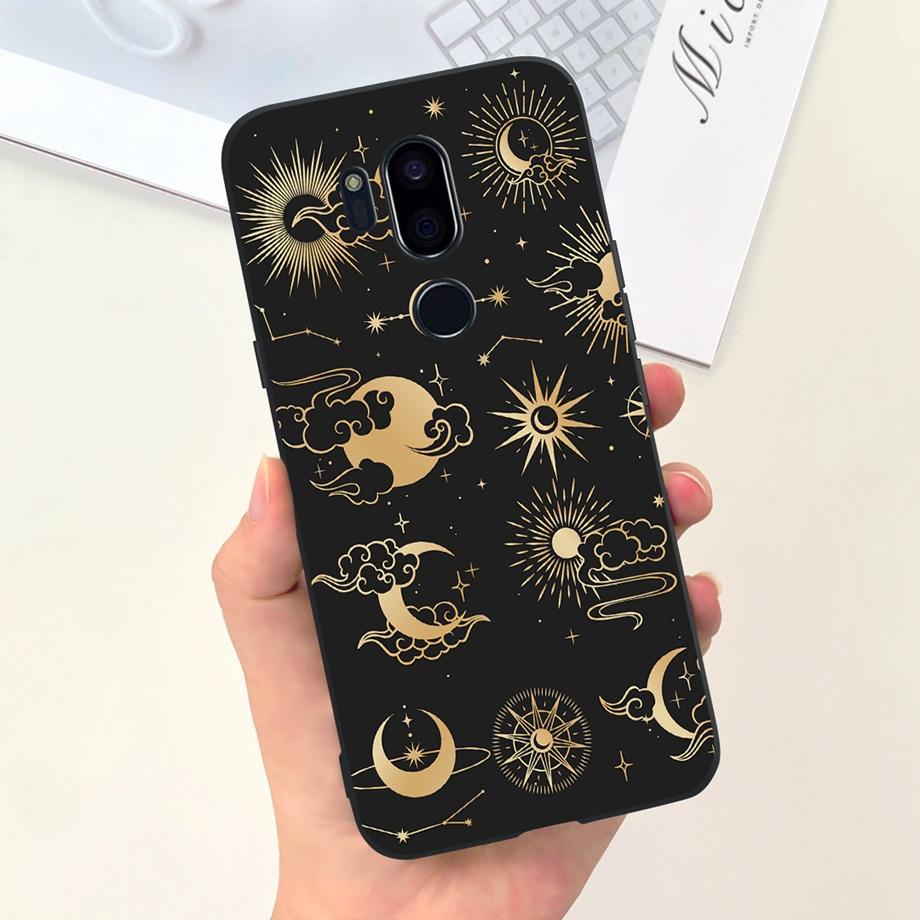 For LG G7 ThinQ G7 Plus Case Luxury Soft Silicone TPU Bumper Phone Cover for LG G6 G6+ Plus Capa Panda Rabbit Goothic Style Case
