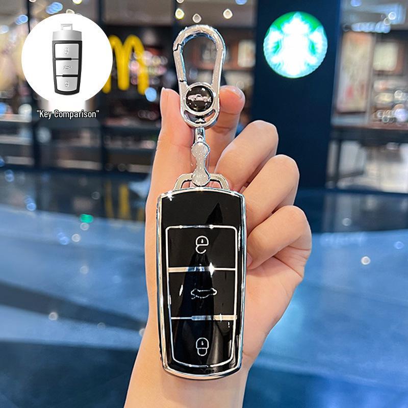 High-Grade Protective Case for Volkswagen Old Magotan B7, 2013-2016 CC Models Key Fob