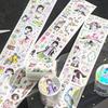 1 Stück/1 Los Dekorative Klebebänder Schwebende Seltsame Platten Tapes DIY Papier Scrapbooking Japanische Sticker