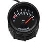 Universal 52MM Racing Gauge Oil Pressure Gauge 0-7 Bar Oil Pressure Meter 1/8NPT Oil Press Sensor for Car White LED Light Custom