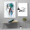 ZUVERLÄSSIGE Kunst Sexy Mädchen Abstrakte Poster Schmetterling Blume Feder Nordic Stil Leinwand Malerei Home Wand Für Wohnzimmer Kein Rahmen