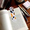 Hanging Cat Bookmark Plastic 3D Printed Long Body Kitten Book Page Marker Animal Decoration Book Lovers Birthday Christmas Gift