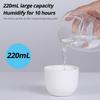 Air Humidifier 220ml Aroma Portable Air Humidifier Aroma Diffuser Ultrasonic Cool Water Diffuser for Home Car with LED Night Light | Liquid Soap Dispe