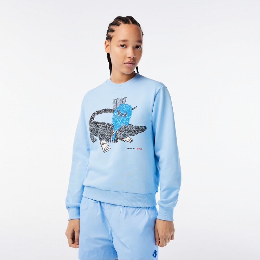 

LACOSTE LacosteNetflix Женская Толстовка SF756453G HBP Bridgerton