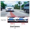 10'' Rearview Mirror Dash Cam Front & Rear 1080P Dual Recording, Backup Camera, 24H Parking Monitor, Night Vision for Cars