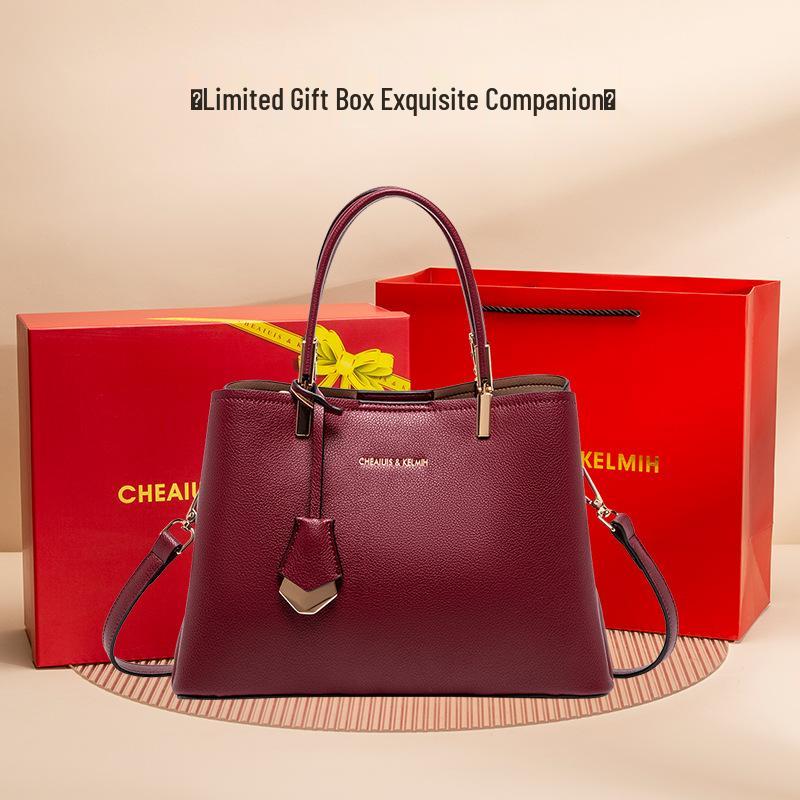 Women's Red Wedding Handbag: Fashion Tote for Ladies & Mother-in-Law's Banquet Gift