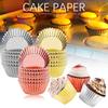 100PCs Baking Utensils Thickened Aluminum Heat-Resistant Cake Paper Cup Mould