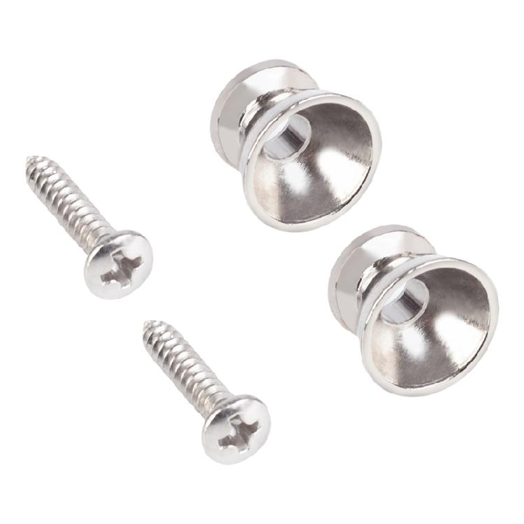 2lots Versatiles Strap Buttons Heavy Type Metal Button Security Straplock for Stage Performances
