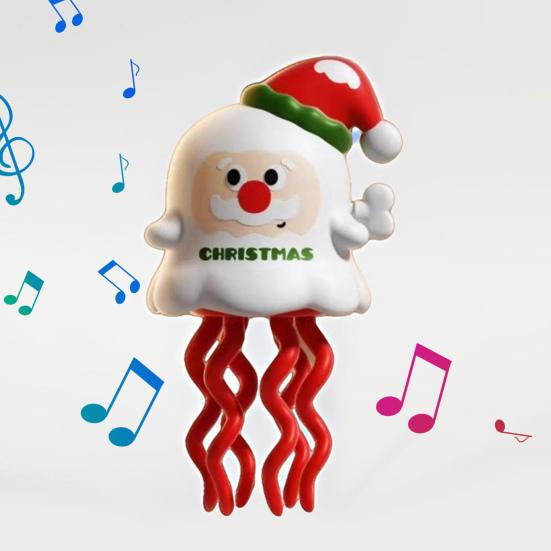 Elektrická tančící chobotnice hračka Chytré vyhýbání se překážkám Santa Claus Los Duch Dýně Hračka chobotnice Batolata Chlapci Dívky Lezení Kreslená hračka chobotnice