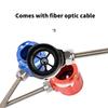 Recurve Bows Sight 1 Pin Crosses Circle Aiming Head Aiming 0.019inch Fiber Optical Sight Pin Bows Arrows Shootings Tool
