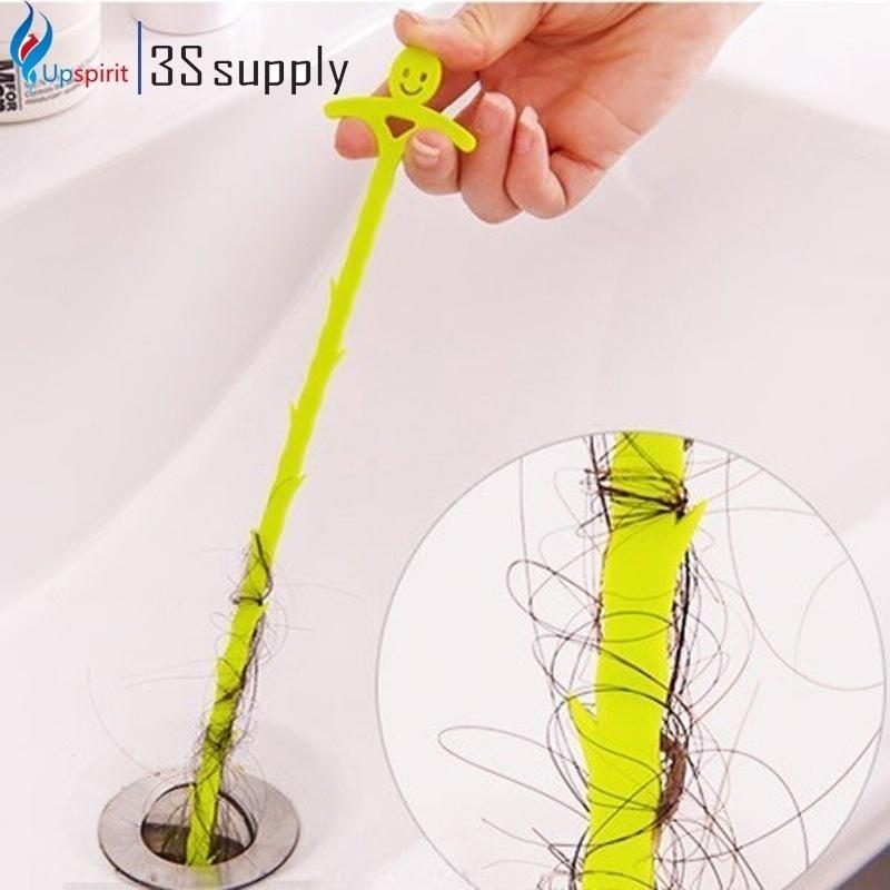 New 2PC Hair Tub Cleaner Sewer Filter Drain Cleaners Bathroom Floor Kitchen Sink Drian Filter Strainer B