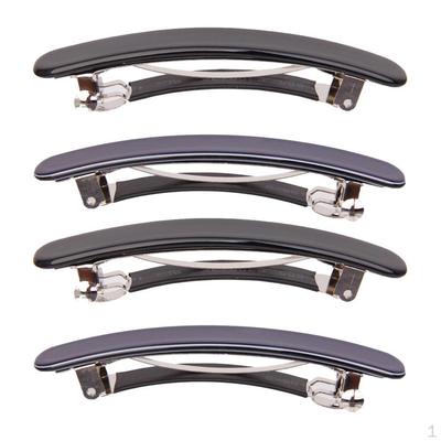4 Bucți Barrete de Păr Franțuzești pentru Femei Agrafă Accesorii de Păr