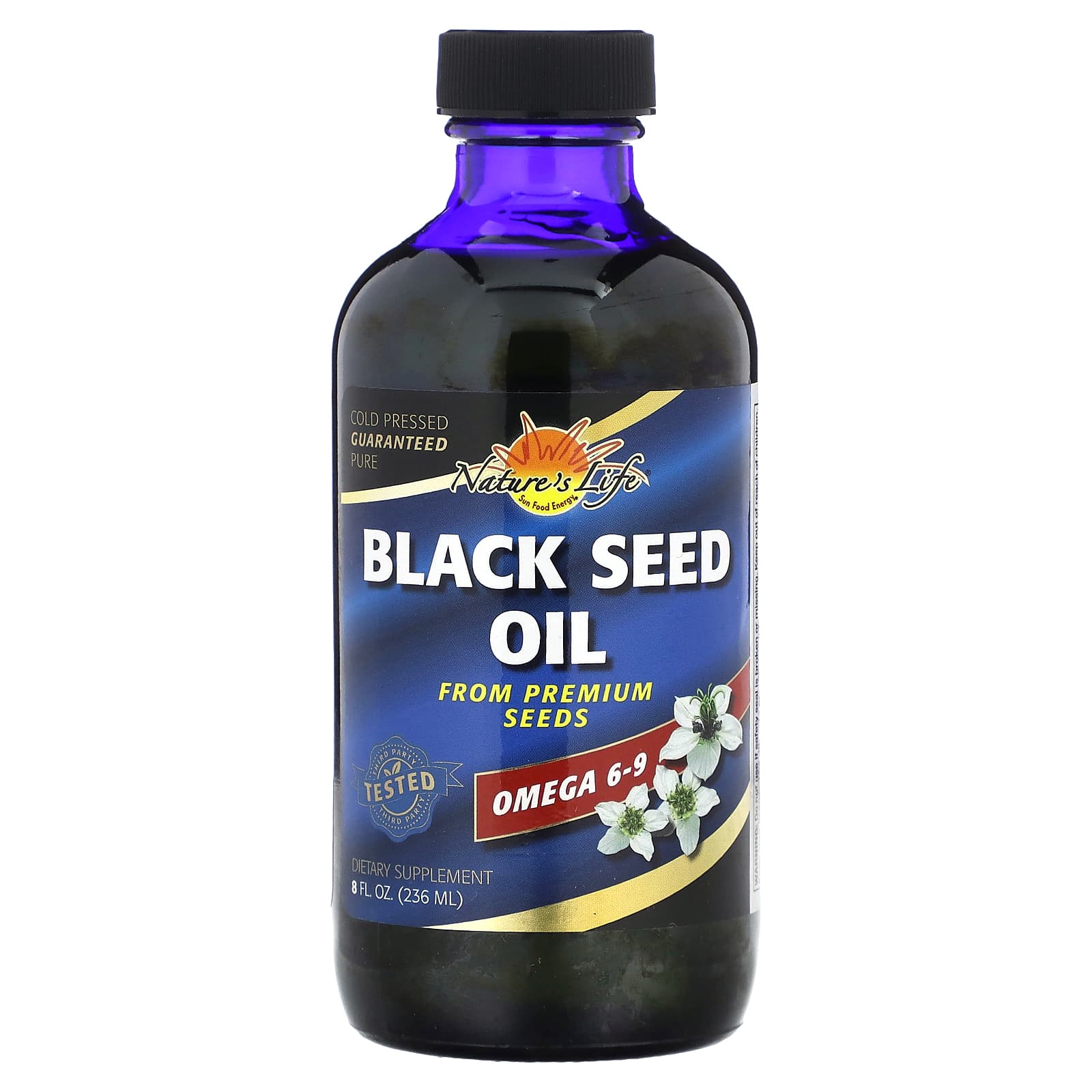 

Nature S Life, Black Seed Oil, 4.6G, 236Ml(8Fl Oz)