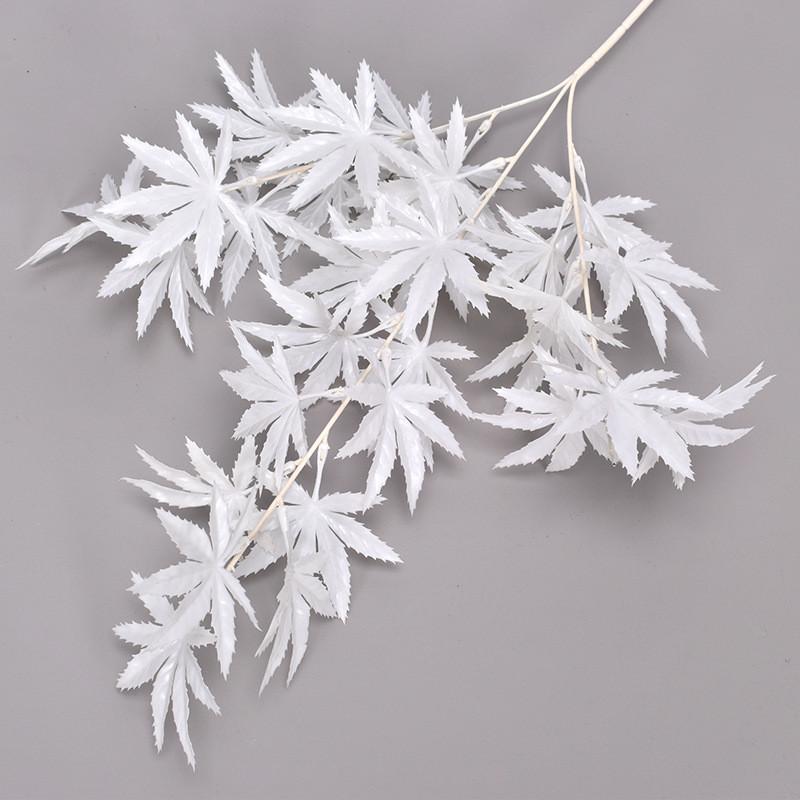 Maple Artificial Leaves Flower Wedding And Event Decor For Photography Home Use