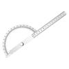 180° Stainless Steel Semicircle Protractor Angle Ruler for Precision Drawing and Measuring