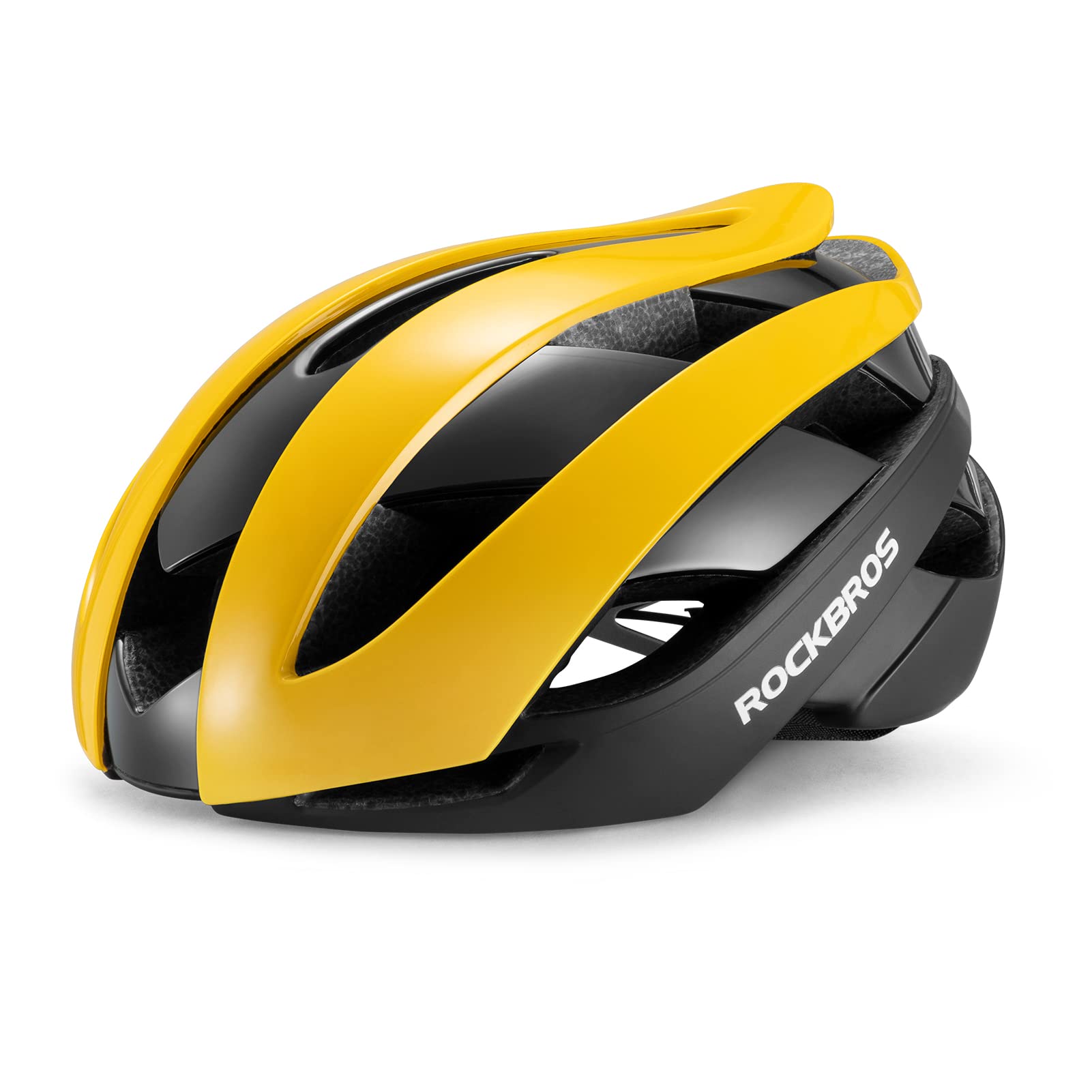 

Rockbros Взрослый велосипедный шлем сверхвысокой ударопрочности, соответствует стандартам безопасности, для дорожного и городского велосипеда, 18 вентиляционных отверстий, регулируемый, легкий, жесткий, устойчивый,