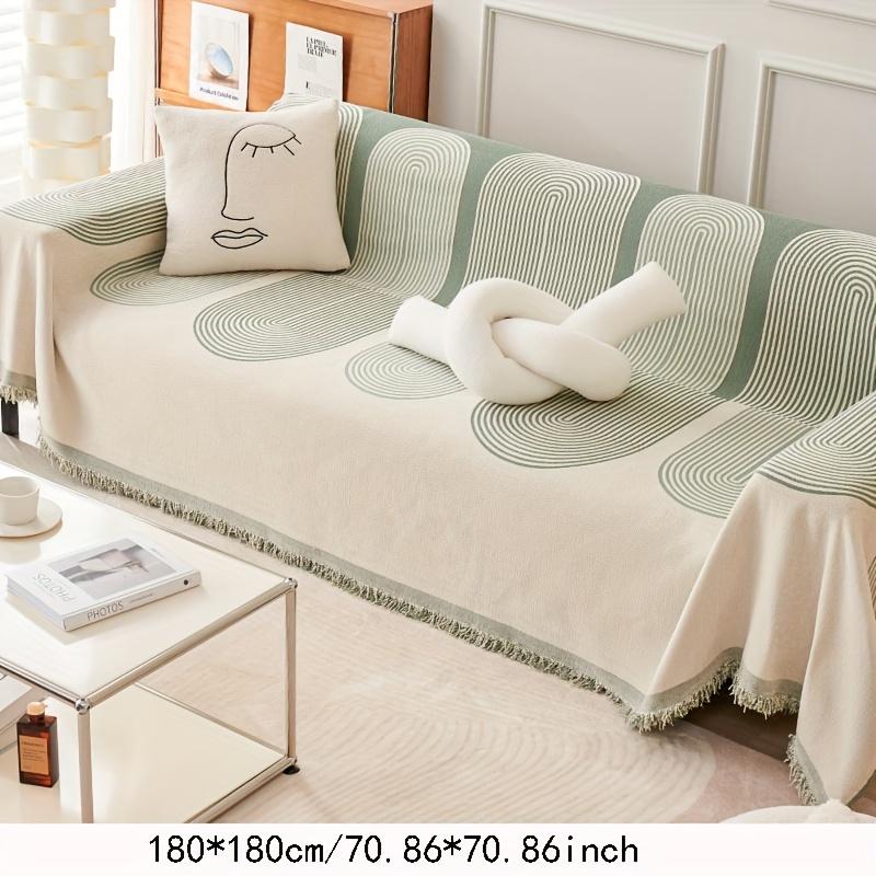 

Protect Your Sofa with This Anti-Scratch Chenille Sofa Cover - Perfect for Pet Owners 180cm( 71in)