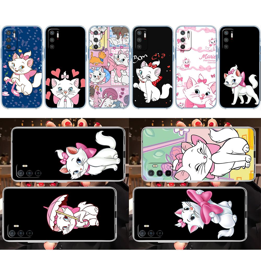 CJ99 The Aristocats Marie Soft Shell Transparent Phone Case for Motorola Moto G7 G8 G9 G84 G85 G73 G24 G15 Z2 Play Power Plus