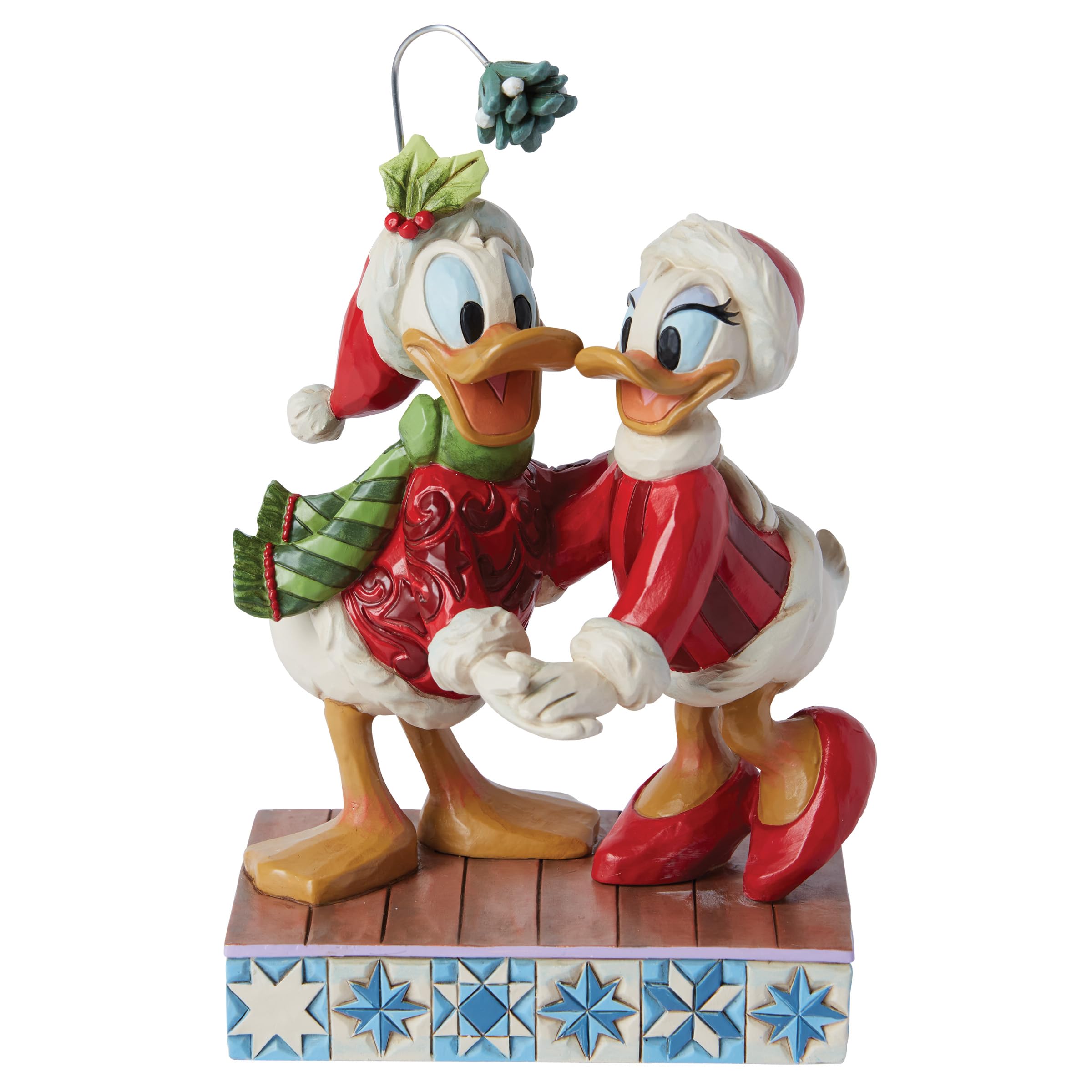 

Disney Traditions Donald Daisy Mistletoe 6015004 & Christmas