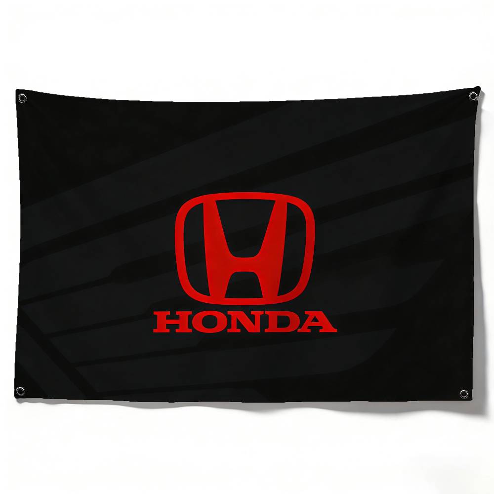 

Motorcycle For HONDA Flag 120g Brushed Polyester Sublimation Printing Durable Hanging Flag For Home Decor Event Graduation Gift (as the picture,50x70cm)