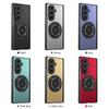 Magnetyczny uchwyt obrotowy 360° Etui na telefon z zawiasem Dla Samsunga Galaxy Z Fold 7 6 5 4 3 Folia ochronna na ekran Osłona odporna na wstrząsy na obiektyw