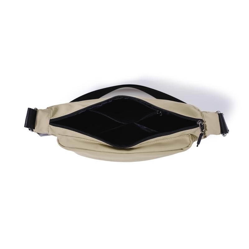 Water-repellent Multi-layer Women's Dumpling Bag Solid Color Shoulder Bag