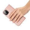 Dux Ducis Skin Pro Wallet Flip Case for iPhone 15 Plus - Pink