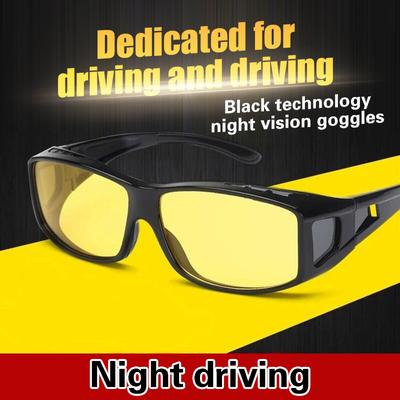 Night Vision Sunglasses Car Night Driving Glasses Driver Goggles Unisex Sun Glasses Uv Protection Sunglasses Eyewear Gift
