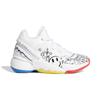 adidas DON. Numărul 2 Determinarea Copiilor Mici Asupra Negativității Adidași pentru Copii Alb Încălțăminte-Alb Roșu G57972