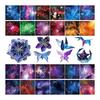 Origami 100 Sheets 15cm Starry Sky Pattern Constellation Pattern Cute Colorful Origami Set Japanese Paper Style Thousand Cranes Chiyogami Decoration