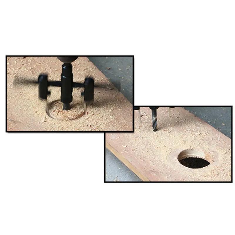 120/200/300mm Adjustable Circle Hole Cutter Wood Drywall Drill Bit Saw Round Cutting Blade Aircraft Type  Tool