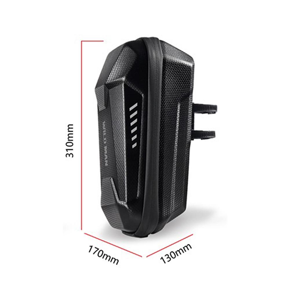 1-5L EVA Hard Shell Electric Scooter Front Bag Waterproof Bike Bicycle Hanging Bag for Xiaomi M365 Electric Scooter Accessories