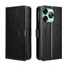 Youmi Umidigi G6 5G Leather Flip Case with Card Slot & Lanyard - Crazy Horse Pattern