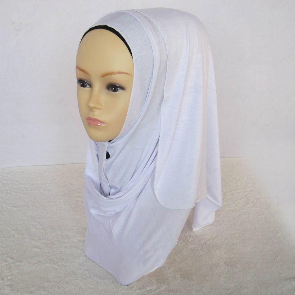 Muslim Headscarf outdoor Inner Hijab Caps Islamic Cotton Underscarf Hijab Scarf
