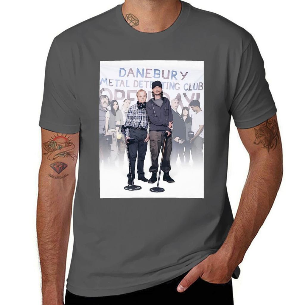 Detectorists British Tv Series Comedy Digital Artwork Gift Present Ideas Tshirt T Shirt Personalised Tshirt