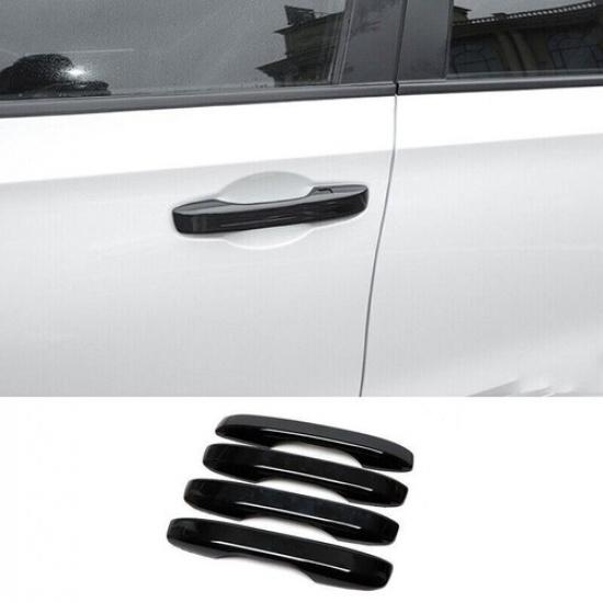 For Acura Integra -2024 Gloss Black Car Door Handles Cover molding Trim 4pcs