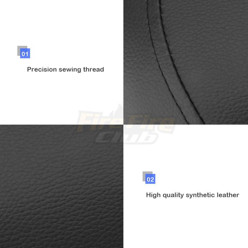 For Yamaha Bolt XV950 XVS950 2013- Synthetic Leather Motorcycle Backrest Cushion Pad