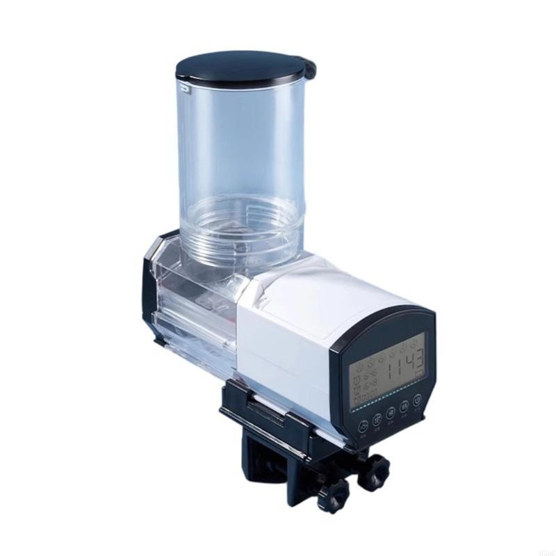 Fishes Dispenser 6 Regulable Large Capacity Fishes Feeders for Home Office Aquariums HX6C