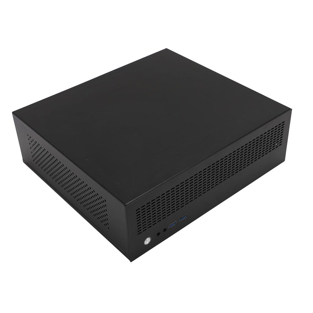 MATX PC-Gehäuse ITX-Computergehäuse mit USB3.0-Stahlplatte Effiziente Wärmeableitung