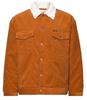 Přechodová bunda Wrangler Antifit Sherpa Jacke koženě hnědá