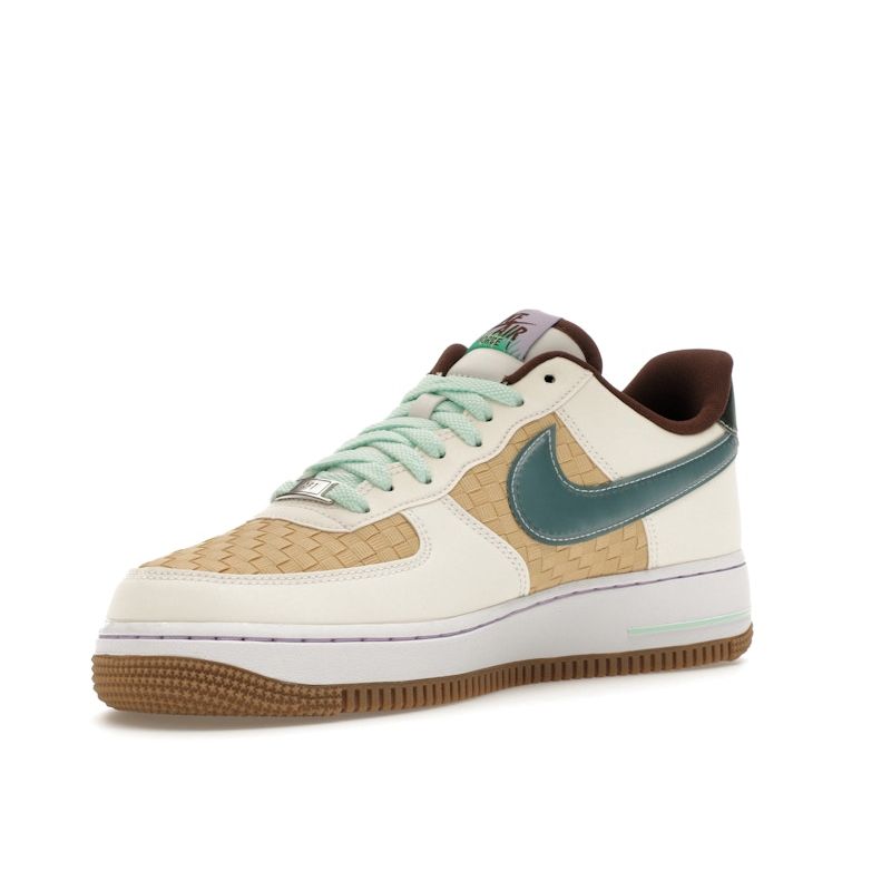 Nike Air Force 1 Low Easter Basket Men Sneakers Cream Summit-White Glacier-Blue IB5722-100