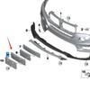 BMW X5 F15 License Plate Light - Part #51117304086