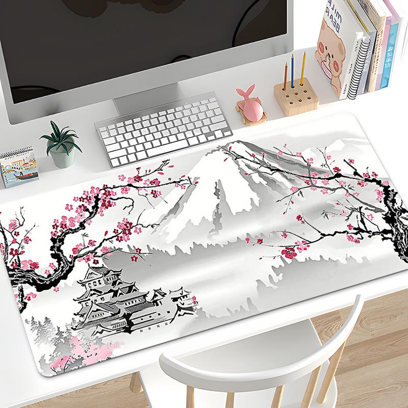 Mousepad Home Computer Table Large Pc Mouse Pad Art Keyboard Mause Rug Desk Mat Office Accessories