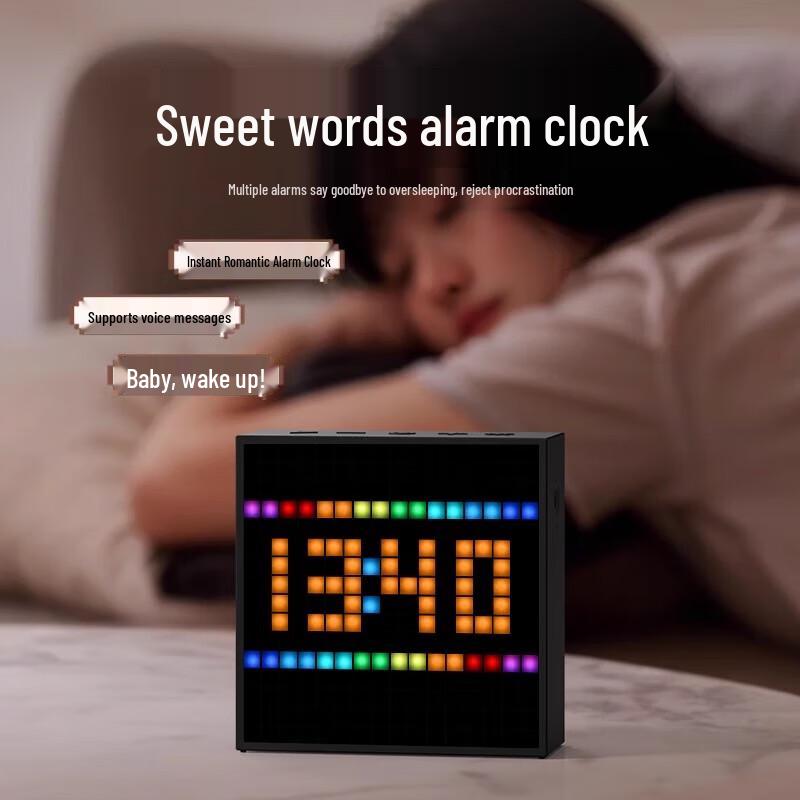 Divoom TimeBox-evo Retro Pixel Bluetooth Speaker
