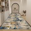 Nordic Luxury Hallway Long Rugs Stair Mat Hotel Floor Mats Abstract Carpet for Living Room Kitchen Corridor Mat Tapis Alfombra