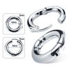 Metal Stainless Steel Cock Ring Adjustable Sperm Locking Ring Exercise Delay Binding Penis Ring Ejaculation Delay Men'S Sex Tool