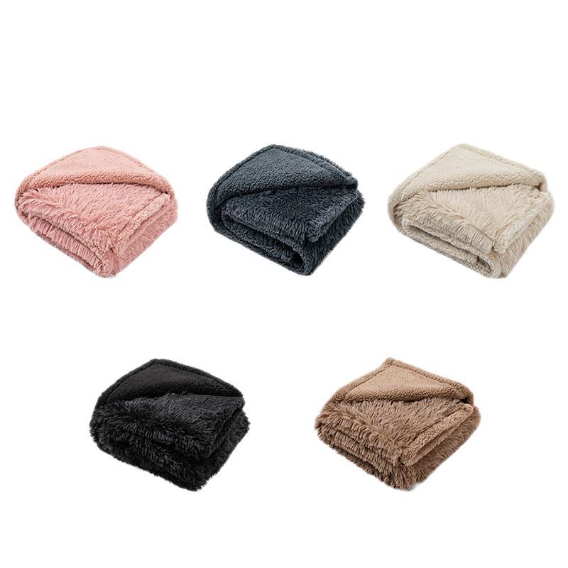 Waterproof Pet Blanket - Thickened, Comfortable PV Velvet Sherpa Mattress for Dogs