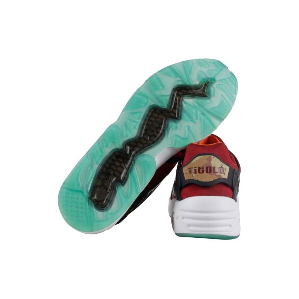 Puma Titolo x Atmos Disc Blaze Desert Dusk Men Sneakers Blue Dark-Navy-Ribbon-Red 363063-01